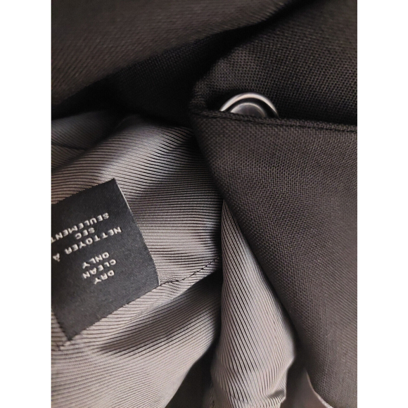 Marc by Marc Jacobs Black Lined Wool Blazer Suit Jacket Sz S/P Small NWT $448 - Picture 12 of 14